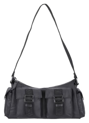 Harley-Davidson Unisex Multi-Purpose Nylon Top Zip Utility Bag, Black3