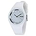 Produktbild FeiWen Damen und Mädchen Fashion Casual Analog Quartz Uhren 12 Farben Kautschuk Wählscheiben mit Band Minimalismus Dress Armbanduhren (Weiß)