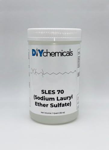 DIYChemicals | High Purity 70% Sodium Lauryl Ether Sulfate (SLES) (1 Quart (32 fl oz))