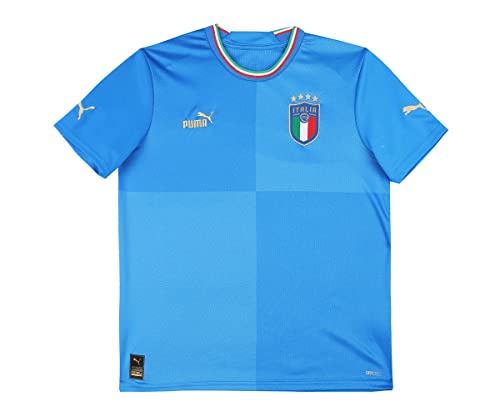 PUMA Italie, Maillot Enfant, Saison 2022/23 Officiel Domicile