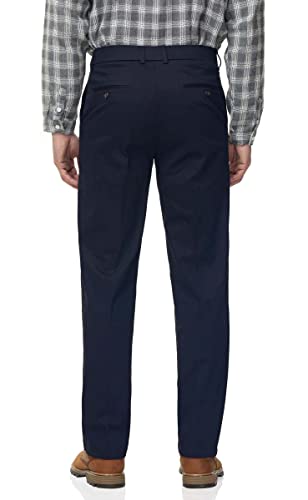 Soojun Men's Classic Fit Casual Stretch Khaki Pant Easy Flex Pants3