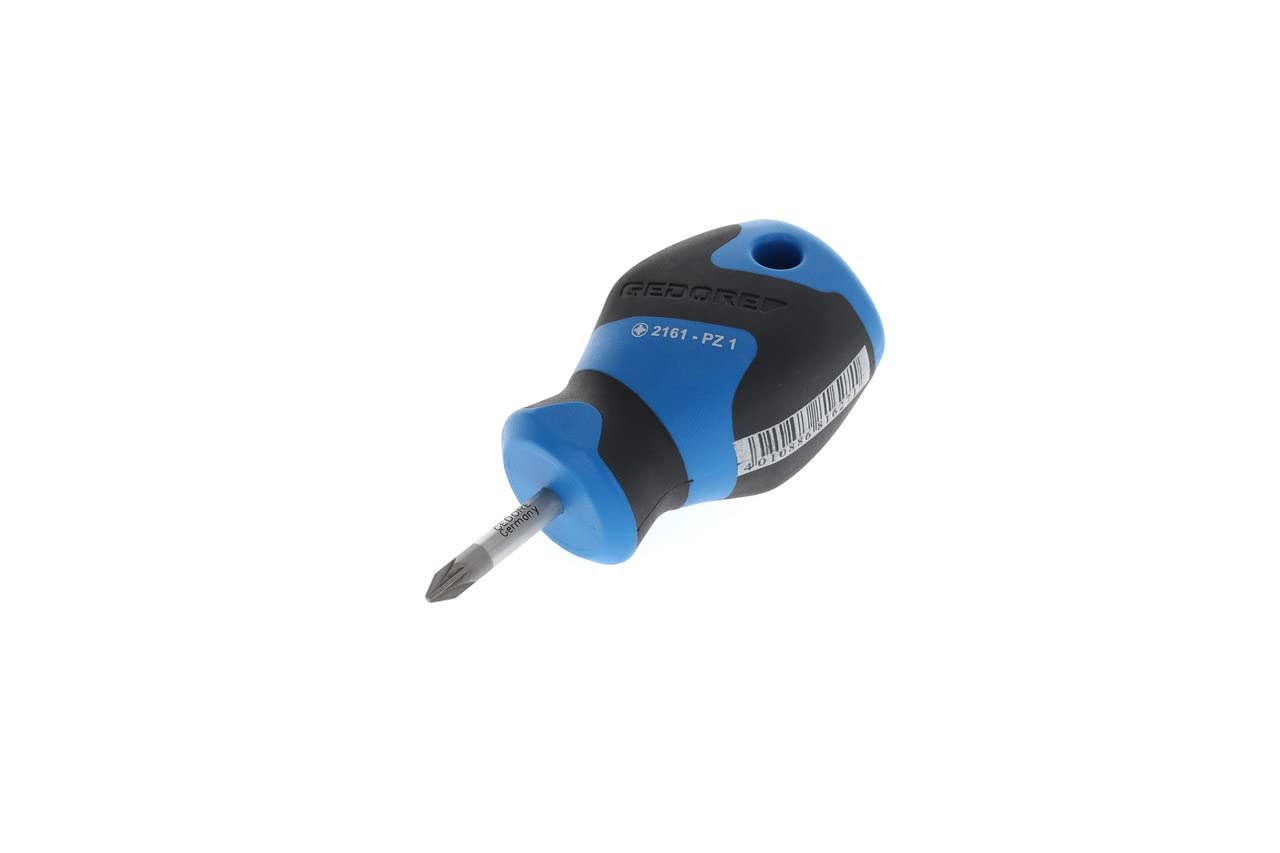 GEDORE 2161 PZ 1 Screwdriver Stubby PZ 1
