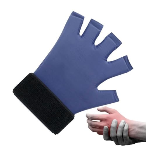 Guante de hielo para dedos y protector de manos de gel ajustable 6