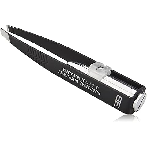 Beter Elite Pinza Depilar Oblicua con Luz Cover