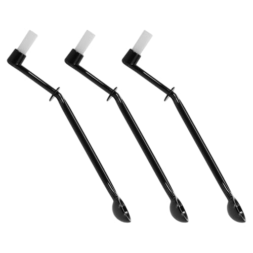 GLEAVI Set 3 Pezzi Spazzole la Pulizia della Macchina da Caffè Espresso con Cucchiaio, Utensili per Macinacaffè e Teiere, Strumenti per Manutenzione Profonda e Delicata di Macchine