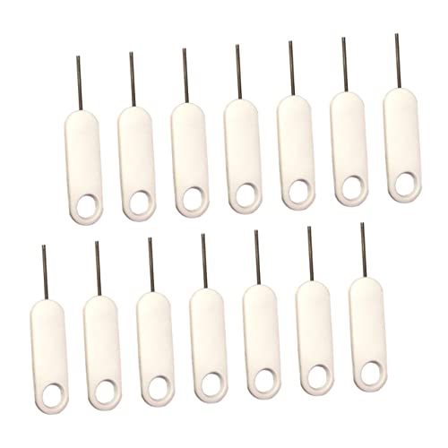 HOMOBABE 20pezzi Estrattore Scheda Sim Pin Apertura Chip Telefono Apri Ago Sim Espulsori Estrattori Smartphone Strumenti Rimozione Scheda
