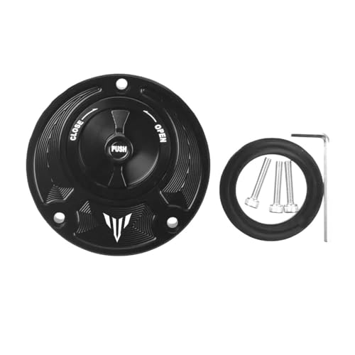 Bouchon de réservoir sans clé en aluminium pour moto Yamaha MT-07 MT-09 MT-10