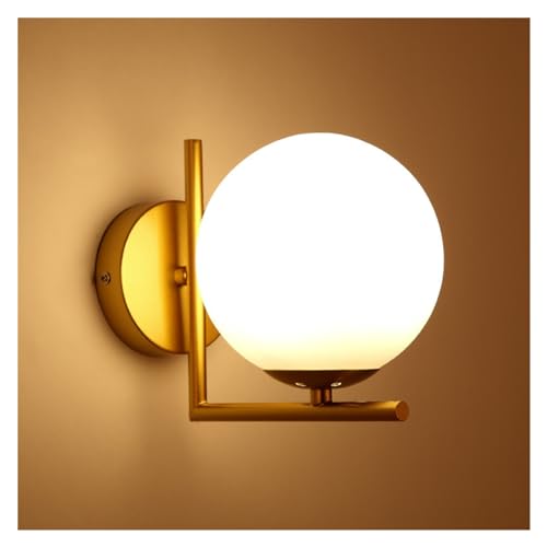 Lámpara de Pared LED Moderna - Lámparas de Pared Doradas y Negras compatibles con Sala de Estar, Dormitorio, hogar, luz de Pared de Noche, Accesorios de baño, luz de Espejo, lámpar