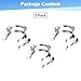 M METERXITY 3-Pack Lab Joint Clip, for 29/32 Glass Standard Ground Glass Joint Stainless Steel Lab Glassware Clamps for Laboratories/Home DIY/Industrial Repairs Conical Interface Clip