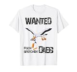 Möwe - Panini di pesce, ladro, costa settentrionale della Germania del Mar Baltico Maglietta