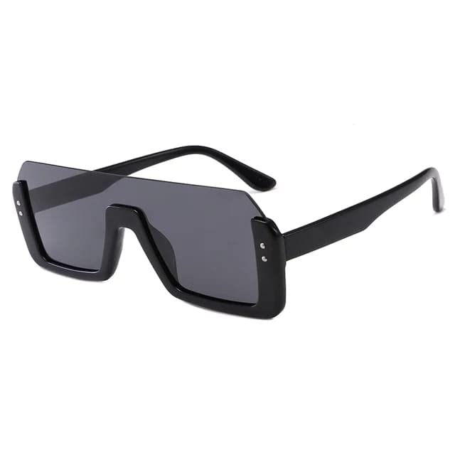 Rebel Collection Eymen I Fashion Square Unisex Half Rim Sunglass inspired from Shahid Kapoor and Sahil Khan Sunglasses