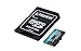 Kingston Canvas Go Plus microSDXC Speicherkarte Gen4 200MB/s A2 U3 V30 512GB Karte + Adapter-SDCG4/512GB