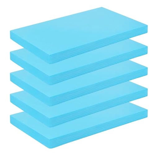 ALKNOT 5 Stück Schaumplatte Hartschaum, Hartschaumplatte, Styroporplatten, Bastelplatte Modell Hartschaumstoff DIY Styroporplatten Handgefertigt Hartschaumplatte für Landschafts Modellierung