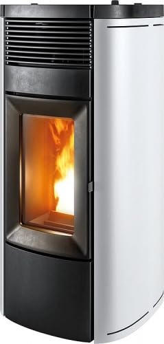 MCZ Musa Air M3 Pelletofen 10 kW Pellet Ofen Pellets Holzpellets Kamin Verkleidung Musa Metall Weiß