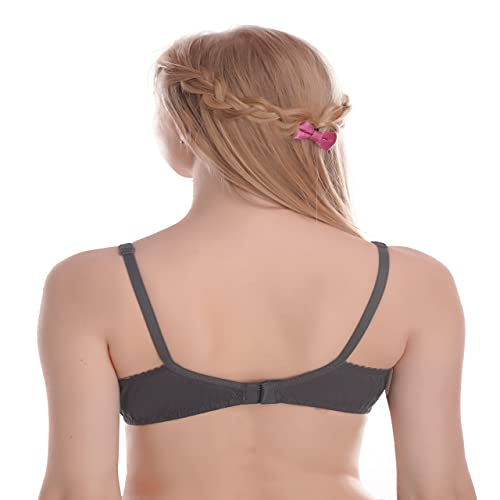 Image of Women's Cotton Non Padded Non-Wired Full Coverage Bra | Bra Combo Pack of 2 | IC Cotton Cup Bra