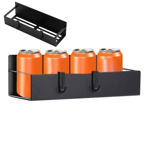 Estante magnético para especias – Estante de almacenamiento para frigorífico, organizador resistente a la corrosión, fácil de instalar, marco de acero resistente, soporte magnético versátil para