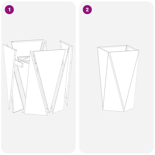 Bac à plantes résistant acier pour aménagement terrasse durable - 5