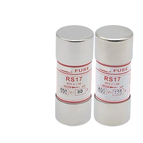 Fusible RS17 22,2 x 58 690V pour protection électrique industrielle 125A