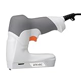 高儀 AC100V 電動タッカー DTK-45C 安全装置付き 誤発射防止 ステープル T型ネイル 各1000本付属 留め作業 2ｍ 電源コード式 たかぎ