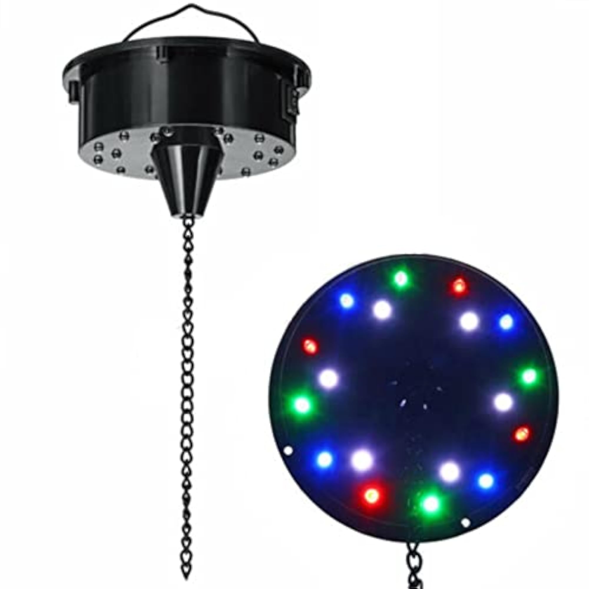 6-Inch 8-Inch Mirror Ball Portable LED Lights for Disco