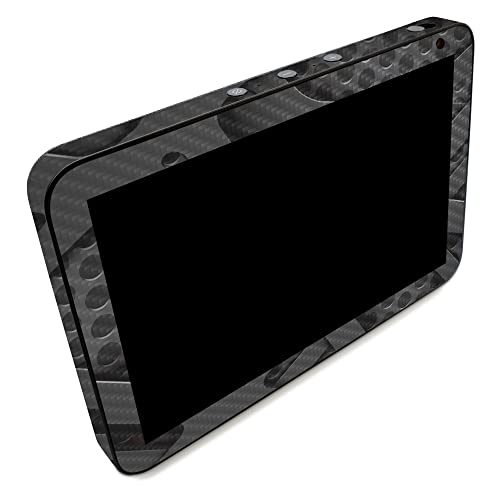 Image of MightySkins Carbon Fiber Skin Compatible with Amazon Echo Show 8 (Gen 2) - Tech Wave | Protective, Durable Textured Carbon Fiber Finish | Easy to Apply | Made in The USA