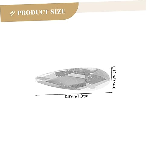 Healeved 4 Pack gemas decorativas para dientes miniatura 2