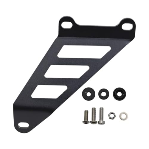 Soporte de escape para BMW S1000RR en fibra de carbono y aluminio 2015-2018