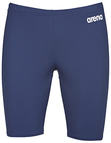 Arena Solid Team Herren-Jammer, Schnelltrocknende Badehose, Herren-Badebekleidung, MaxLife Eco-Gewebe mit Maximaler Chlorbeständigkeit und UPF 50+ UV-Schutz