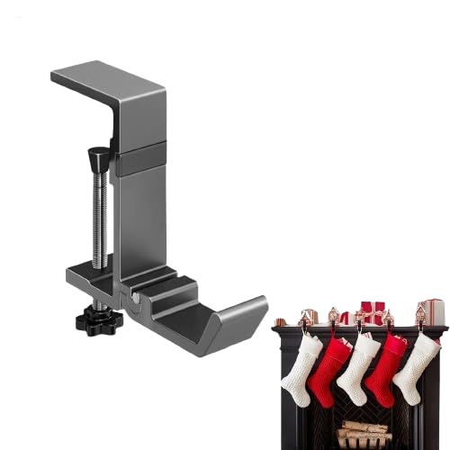 Ghirlanda natalizia – Appendini regolabili per, ganci organizer da scrivania, decorazione per le vacanze per corde luminose, lanterne da tavolo, soggiorno, bottiglie invernali, porta