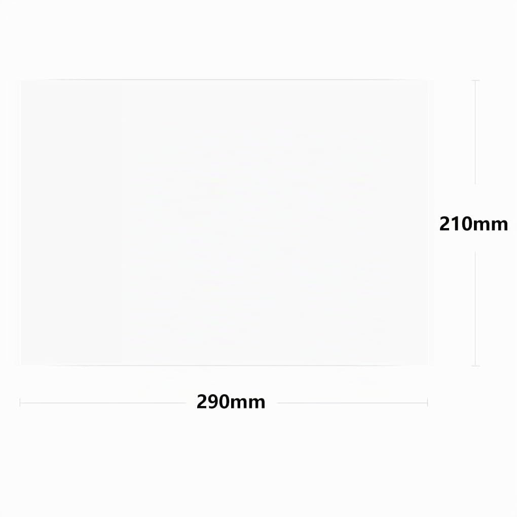 KOYOFEI 6 PCS A4 Taille FEP Film for Saturn 2/8K, Saturn 3/Ultra/4/4 Ultra, Photon M3 Premium, M5S/Pro, M7/Pro Rresin Imprimante 3D 290x210x0,15mm