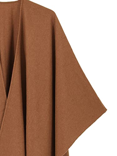 Image of Breezy Lane Women's Shawl Wraps Warm Poncho Ruana Wrap Cardigan