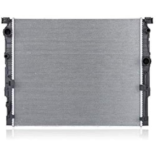 Radiator - Cooling Direct Compatible/Replacement for 13634 16-16 BMW 5-Series Sedan, 16-18 7-Series 3.0L Turbo (Primary Radiator) - Plastic Tank Aluminum Core