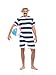 Price comparison product image Fun Shack Mens Old Time Bathing Suit Costume Adults 1920s Victorian Swimsuit - Large