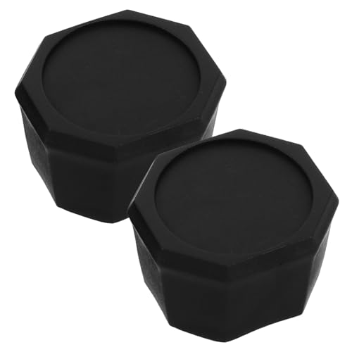 SUPVOX 2pcs Tennis Cap Shock Absorption Vibration End Cover for Handle Grip Tape