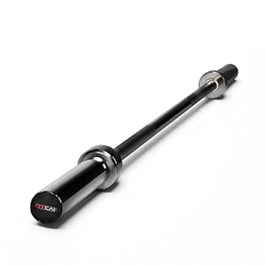 CAP Barbell 2-Inch Olympic Barbell Bars | 5 ft, 6 ft, & 7 ft | Multiple Options