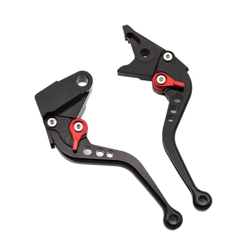 Motorrad Bremskupplungshebel Für Kawasaki Z750 Z 750 2004-2012 2005 2006 2007 2008 2009 2010 CNC Einstellbare Mattschwarze Hebel(For Z750 2007-2012)
