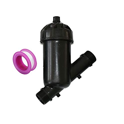 Montaje de tubería 1 pieza DN32 DN40 DN50 filtro de riego 1.2 pulgadas 1.5 pulgadas 2 pulgadas 120 malla 100 malla filtro de pantalla de riego para jardín agrícola (color: G2) (G1.5)