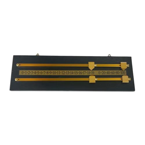 Marcador para Juego de Billar y Snooker de Madera y Metal