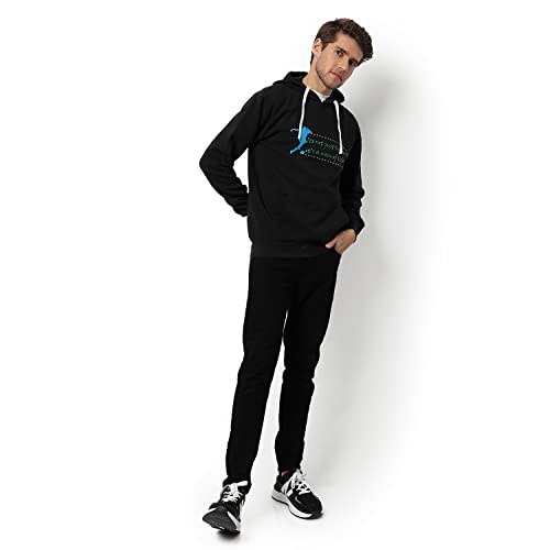 Image of CAHOOT Men's Printed Sweatshirt Regular Fit for Casual Wear | Full Sleeve | Cotton | Stylish Sweatshirt Crafted with Comfort Fit and High Performance for Everyday We