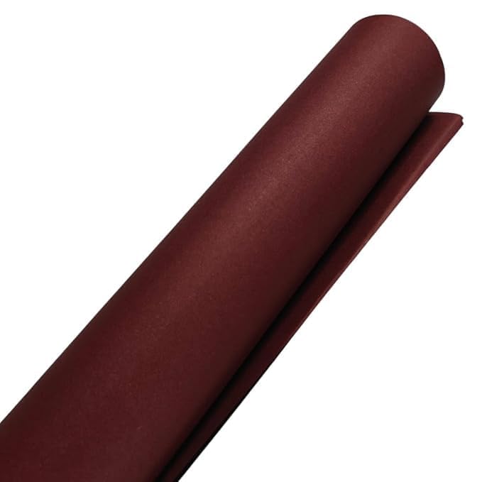 Image of SEJASCOLLECTIONS | Pack of 100 | Chocolate Brown, Bright, A1, BIG / FULL Size, Pastel Sheets / Chart Paper, Used in art and craft, collage, projects, posters etc. Plain / Unrulled, Size: 70x56 centimeters, 200 GSM thickness.