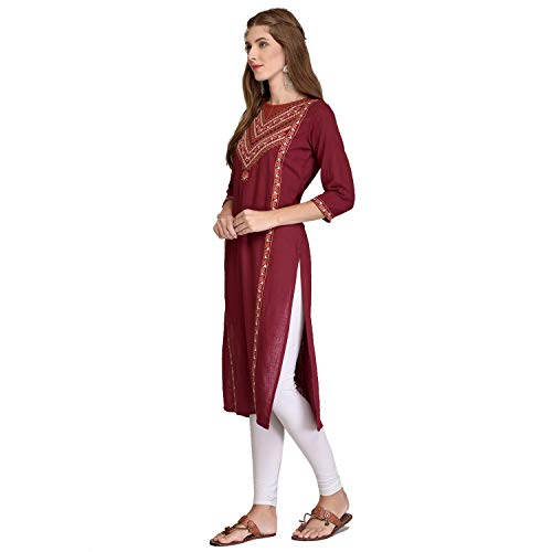 Image of Rapsodia Women's Cotton Regular Kurta