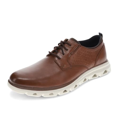 Dockers Mens Finley Casual Lace Up Oxford Shoes, Butterscotch, 10.5 Medium