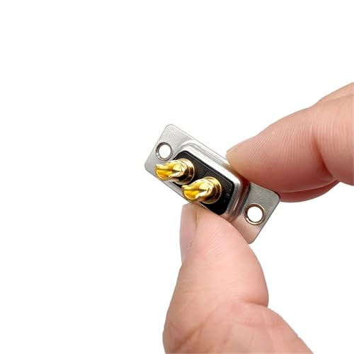 Conector D-Sub Alta Corriente 30A 2V2 con Acabado Gris Oscuro 7