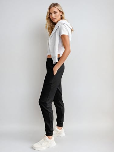 Image of KOTTY Women's Stretch Fit Mid Rise Comfortable Stylish and Fashion Stretchable and Versatile Trackpants