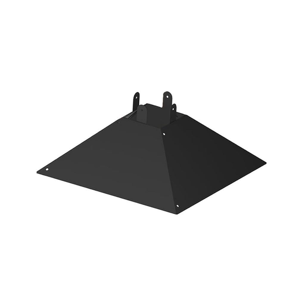 Paracolpi per mangiatoia per uccelli, 10 cm x 10 cm, in legno, | robusta, in metallo, liscio, antiaderente, può fermare gli scoiattoli.
