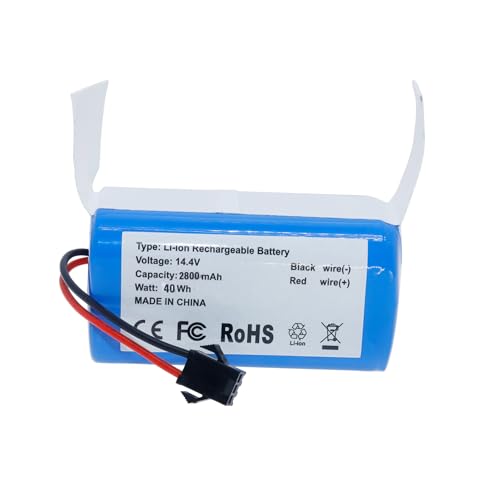 Batteria di ricambio 850T per robot aspirapolvere Proscenic 850T 850P, Neatsvor X500 X520 X600, Ultenic D5 D5S, Ultenic D5S Pro, BAGOTTE BG600 BG700 BG750, OKP Life K3P K4 K5 K7 V 28000. mAh)