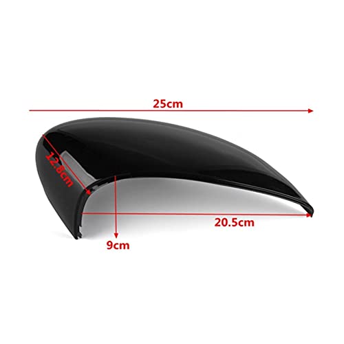 Couverture de rétroviseur Fiesta Mk7 coque en ABS robuste ajustement précis - 2