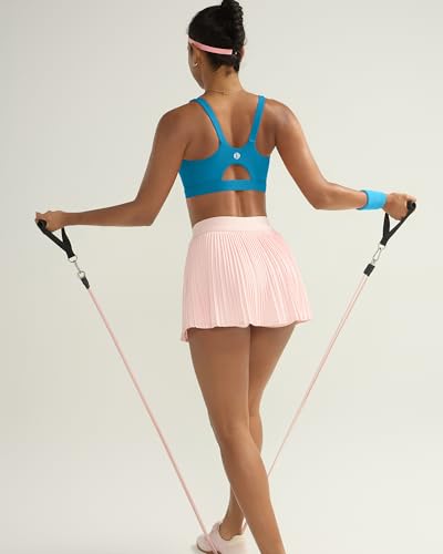 Image of RUNNING GIRL Sports Bra for Women High Support, Molded Cup High Impact Sports Bras for Women with Sewn in Pads