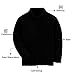 Mud Kingdom Toddler Boys Black Tops Winter Fleece Turtleneck 4T Soft
