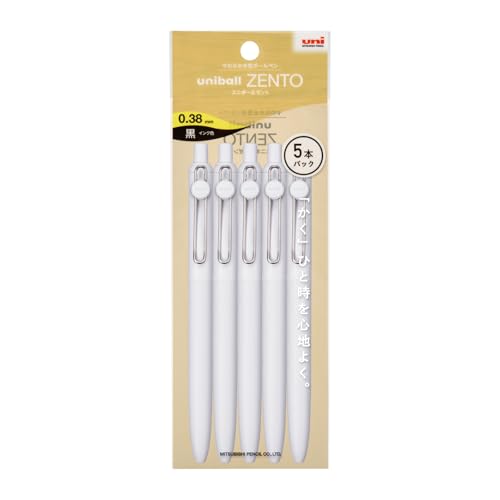 �O�H���M �����{�[���y�� uniball ZENTO �X�^���_�[�h 0.38 �V�[ 5�{�p�b�N HUBNZSC385P81